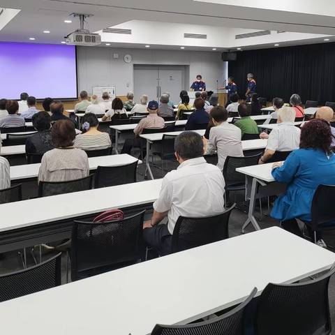 防災研修 堺市総合防災センターの写真