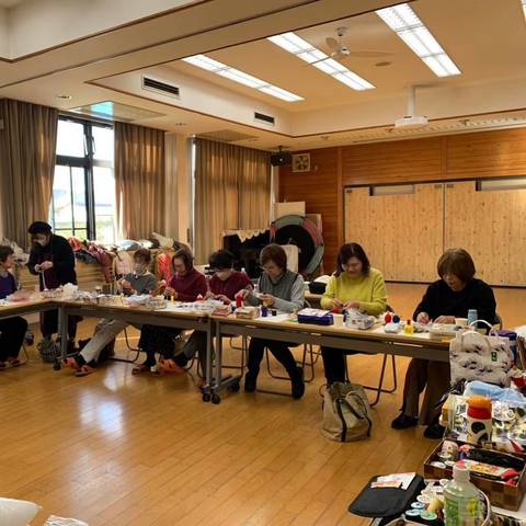 ﾊﾟｯﾁﾜｰｸ講習会の写真