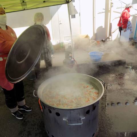 明治地区防災訓練(自主防災・防犯会)の写真