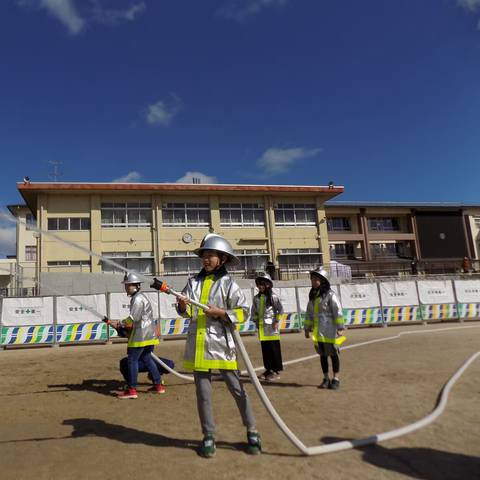 明治地区防災訓練(自主防災・防犯会)の写真