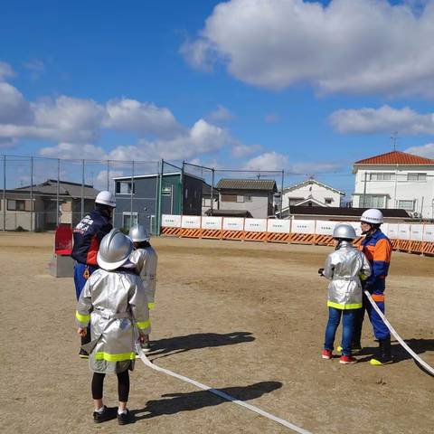 明治地区防災訓練の写真