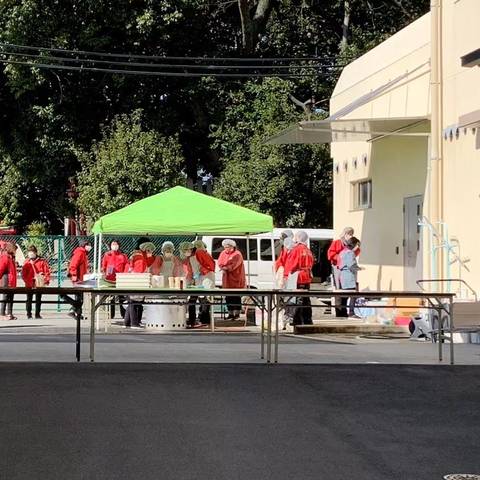 明治地区防災訓練の写真