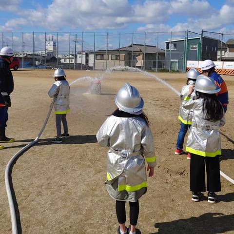 明治地区防災訓練の写真