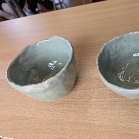 水茎の里で陶芸体験・ラ コリーナ・かねふくめんたいパーク見学の写真
