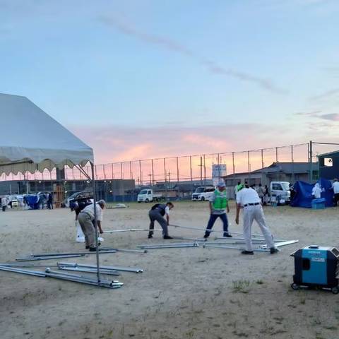 明治地区ふれあい大会の写真