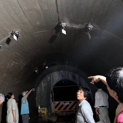 明治地区防災研修 亀の瀬地すべり歴史資料館の写真