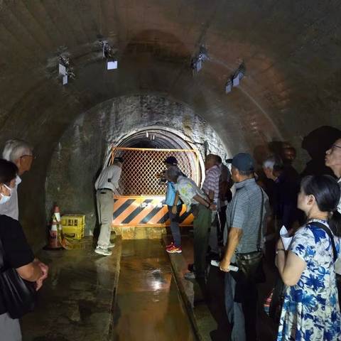 明治地区防災研修 亀の瀬地すべり歴史資料館の写真