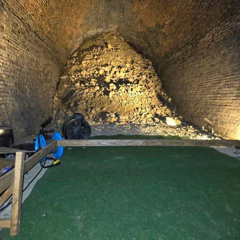 明治地区防災研修 亀の瀬地すべり歴史資料館の写真