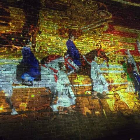明治地区防災研修 亀の瀬地すべり歴史資料館の写真