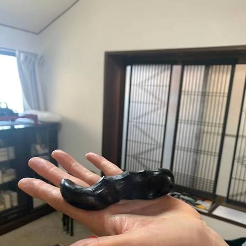 にぎり墨作り体験の写真