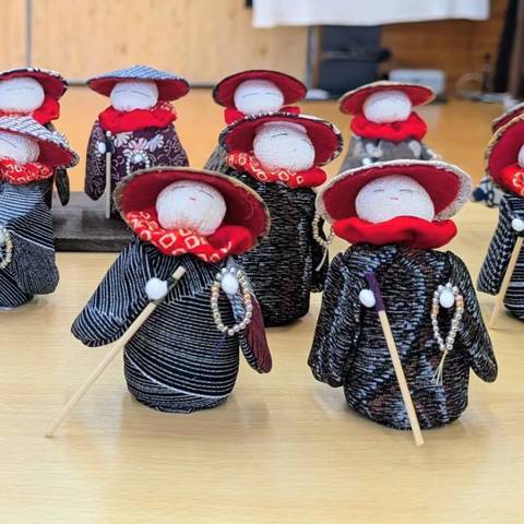 お地蔵様作りの写真
