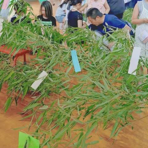 放課後子ども教室「星に願いを」七夕まつりの写真