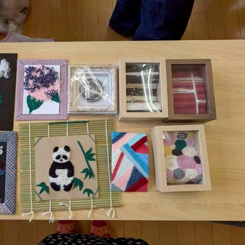 お掃除とｱｰﾄ作り講習会の写真