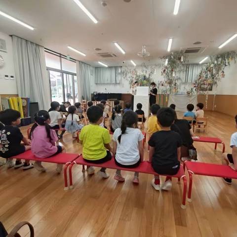 明治わらべこども園 ランラン広場（七夕まつり）の写真